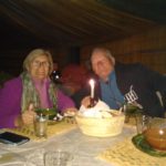 Diner sous tente dans le désert Maroce